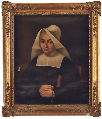 19th century school
Nun
Oil on canvas
71...