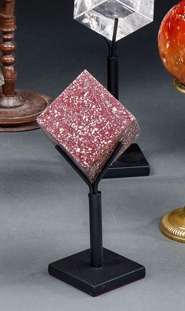 Imperial porphyry cube on base
It is very...