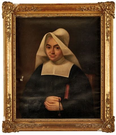 19th century school
Nun
Oil on canvas
71...