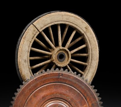 Wooden wheel
Master's work
19th century
Diameter:...