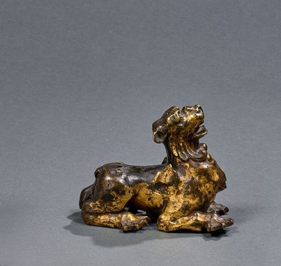 Gilded patinated bronze Chimera
Probably...