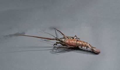 Iron articulated crustacean
L. 25 cm - l....