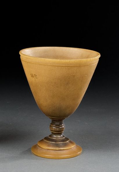 Cylindrical blond horn bowl
This type of...