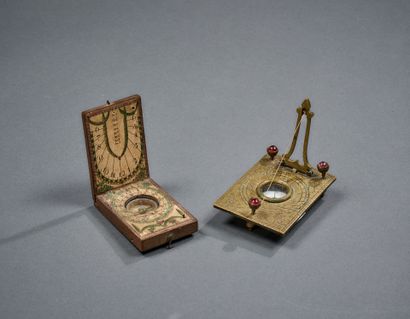Brass sundial
Western model for the Chinese...