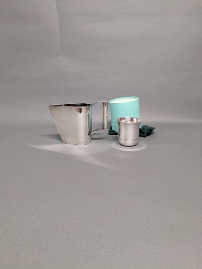 CHRISTIAN DIOR
Cream pot in silver-plated...