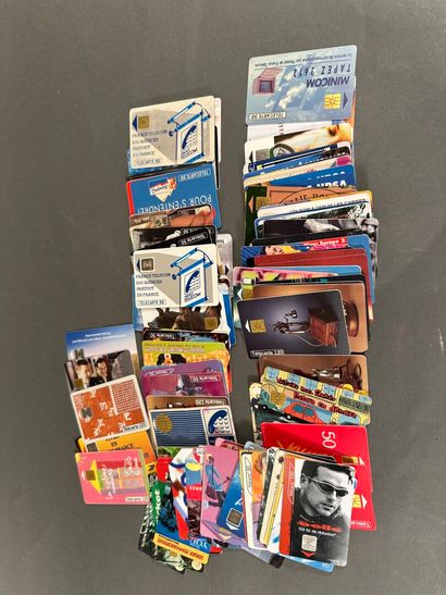 Batch of phone cards