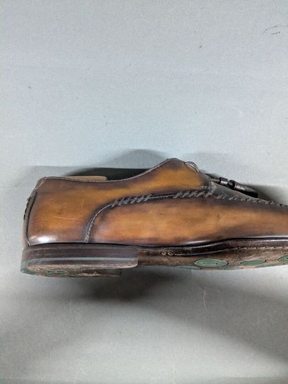 BERLUTI
Pair of men's leather shoes, size...