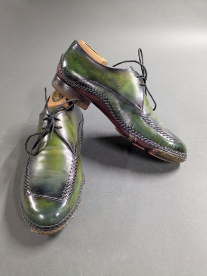 BERLUTI
Pair of men's leather shoes, size...