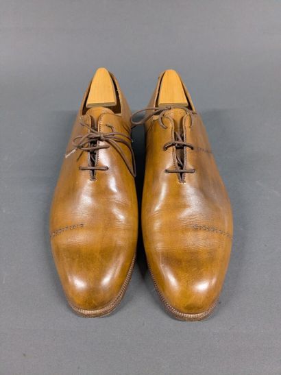 BERLUTI
Pair of men's leather shoes, size...