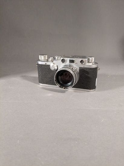 Leica IIIc camera, serial no. 514 989, with...