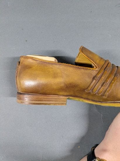 BERLUTI
Pair of men's leather shoes, size...