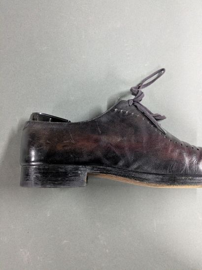 BERLUTI
Pair of men's leather shoes; the...