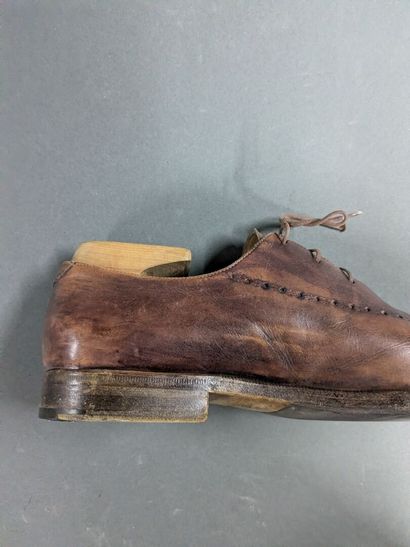 BERLUTI
Pair of men's leather shoes, size...