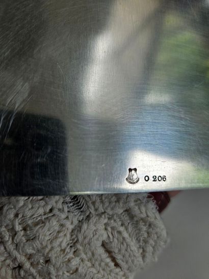 GALLIA
Silver plated metal bread basket and...