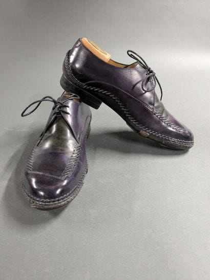 BERLUTI
Pair of men's leather shoes, size...