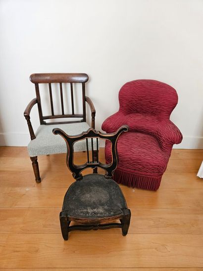 Set of children's chairs:
Children's armchair...