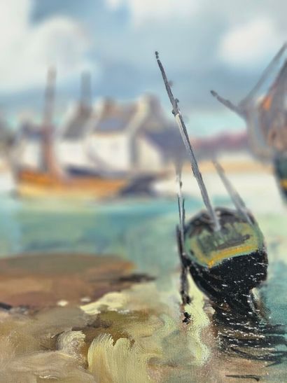 Lucien FOURNET (1902–1975)
Boats Stranded...