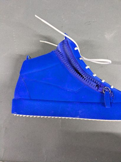 GIUSEPPE ZANOTTI 
Two pairs of men's sneakers,...