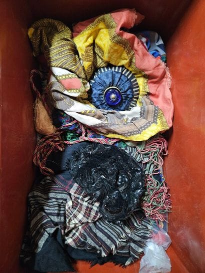 Lot of assorted textiles and fashion acc...