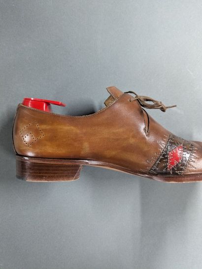 GERARD SENE, 
Two pairs of men's leather...