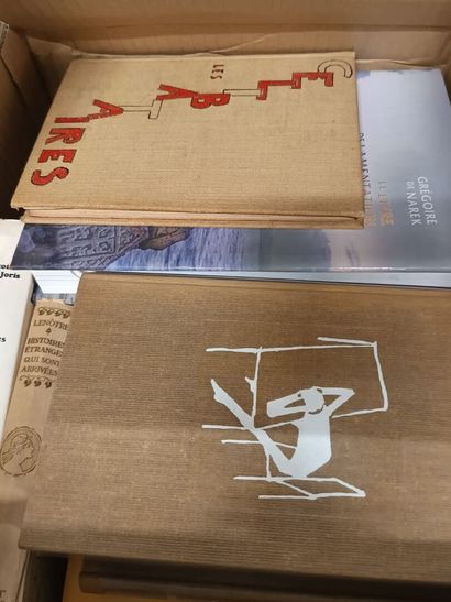 Set of four boxes of publisher's binding...