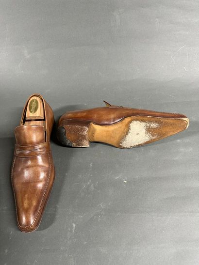 GERARD SENE
Two pairs of men's shoes, including...