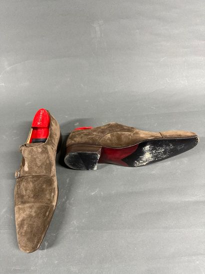 GERARD SENE
Two pairs of men's shoes, including...