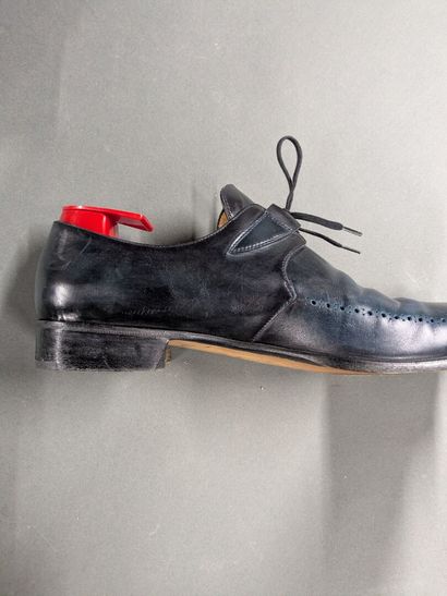 GERARD SENE
Two pairs of men's leather shoes,...