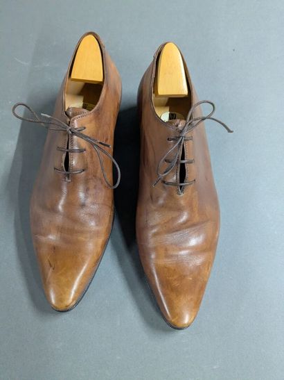 BERLUTI
Pair of men's leather shoes, size...
