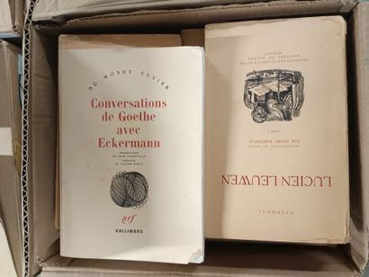 Set of four boxes of 20th-century paperb...