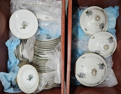 Royal Copenhagen 
White porcelain tableware...
