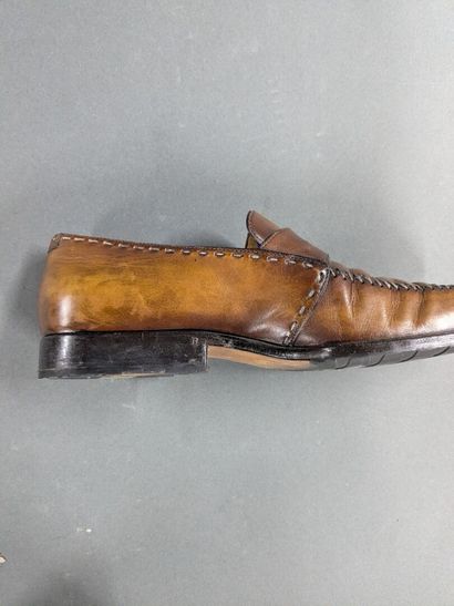 BERLUTI
Pair of men's leather shoes, size...