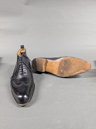 J.M WESTON
Pair of men's high-top leather...