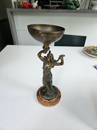 Emile BRUCHON (1806–1895)
Dancer with a Cup
Bronze...