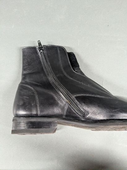 GERARD SENE
Pair of men's high-top leather...