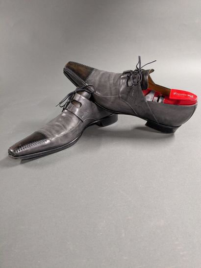 GERARD SENE
Pair of men's leather shoes,...