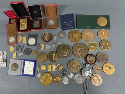 Batch of medals