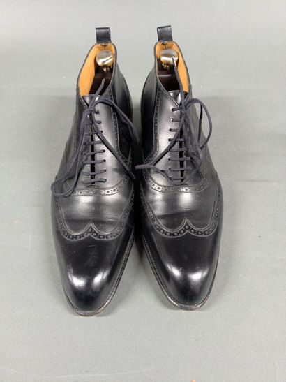 J.M WESTON
Pair of men's high-top leather...