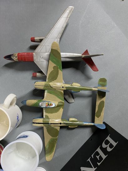 A variety of Rolls-Royce-themed trinkets,...