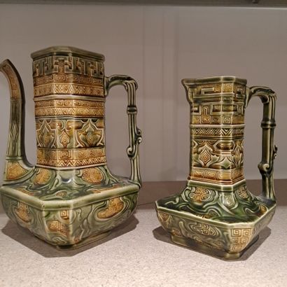 MANUFACTURE DE CHOISY LE ROI
Glazed earthenware...