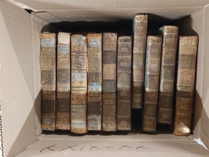 Set of four boxes of 19th- and 20th-century...