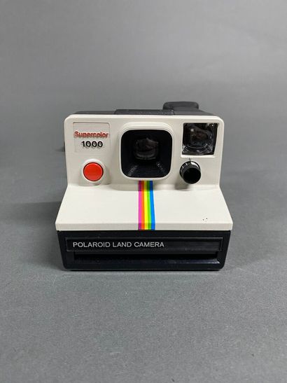 A Polaroid camera