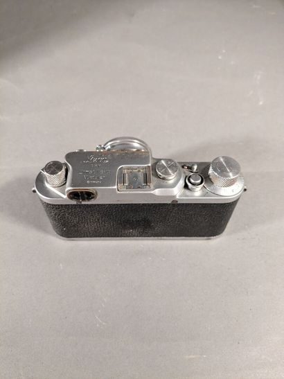 Leica IIIc camera, serial no. 514 989, with...