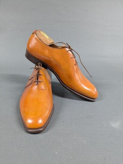 BERLUTI
Pair of men's leather shoes, size...