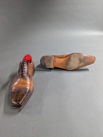 GERARD SENE, 
Two pairs of men's leather...
