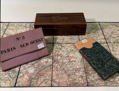 Mounted map of 