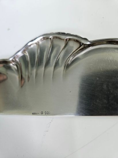 GALLIA
Silver plated metal bread basket and...