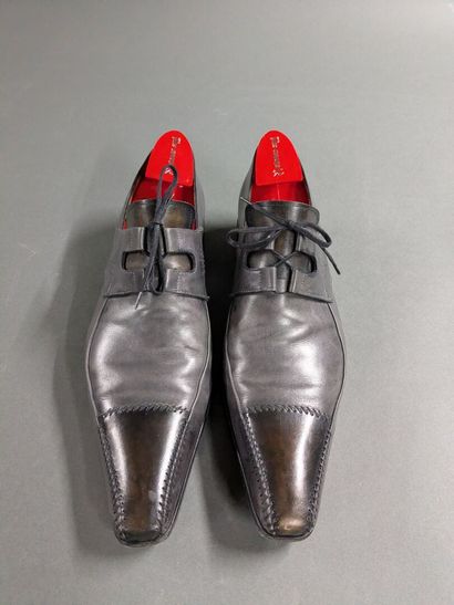 GERARD SENE
Pair of men's leather shoes,...