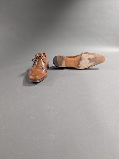GERARD SENE, 
Two pairs of men's leather...