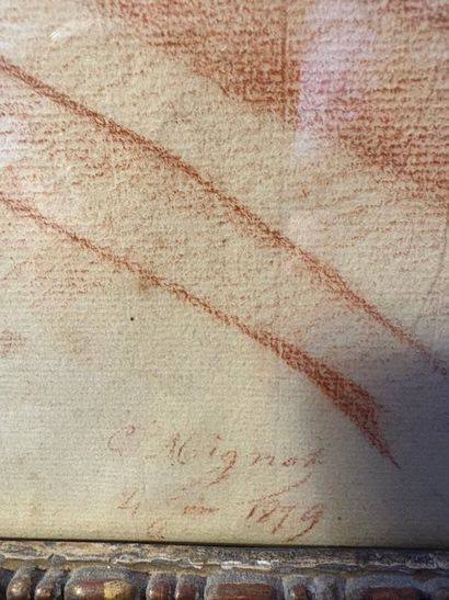 Charles MIGNOT
Portrait of a woman in profile...